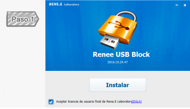 Instalar Renee USB Block