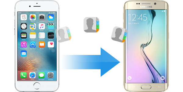 3 maneras de pasar contactos de iPhone a Samsung Galaxy S8S7S6S5