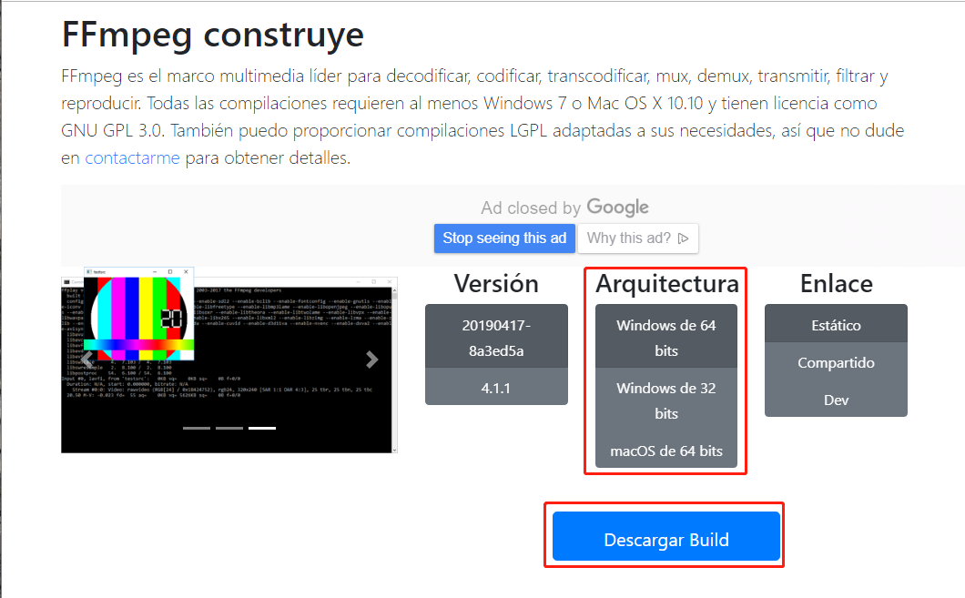 Convertir formatos de video con FFmpeg