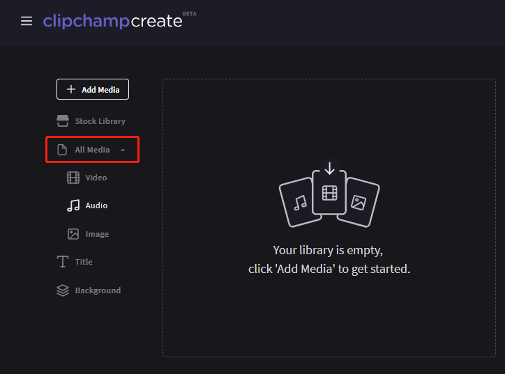 ClipChamp create, el editor de vídeo en línea
