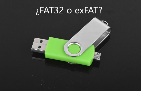 Qué sistema de archivos elegir al formatear el USB