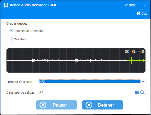 convertir youtube a mp3 con renee audio tools