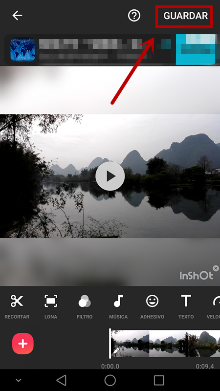 editor de videos para android-InShot Video Editor