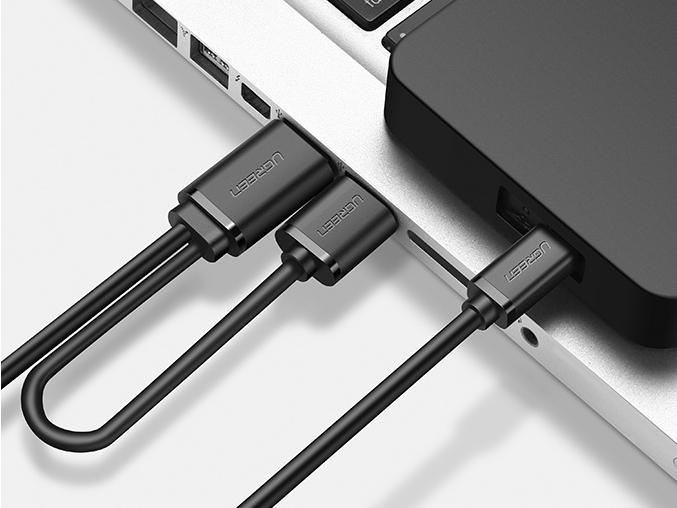 cable de datos de alimentación de interfaz USB dual