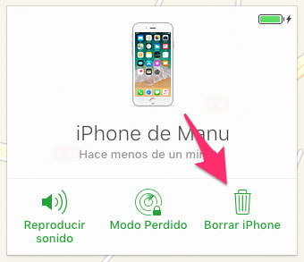 restaurar iphone de fábrica