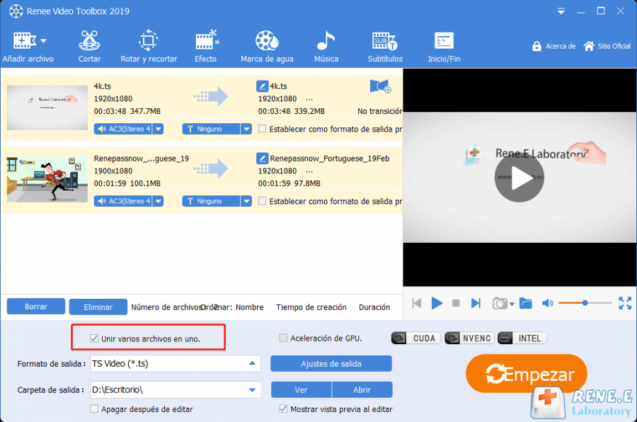 unir videos ts uno solo