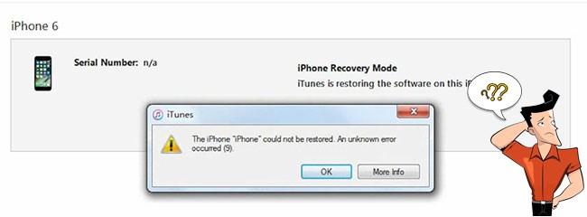 resolver error 9 iphone