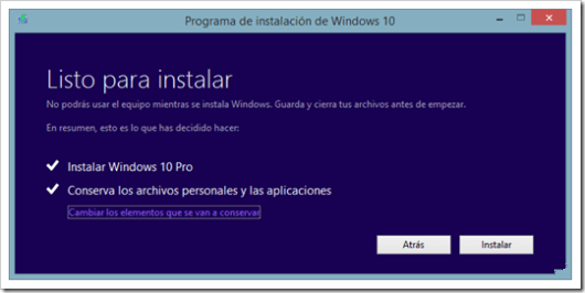 actualizar windows 8 a windows 10 gratis